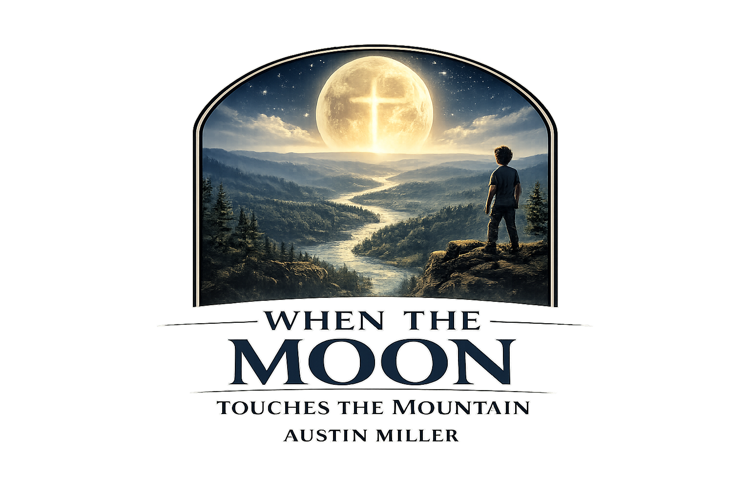 When the Moon Touches the Mountain Cover image