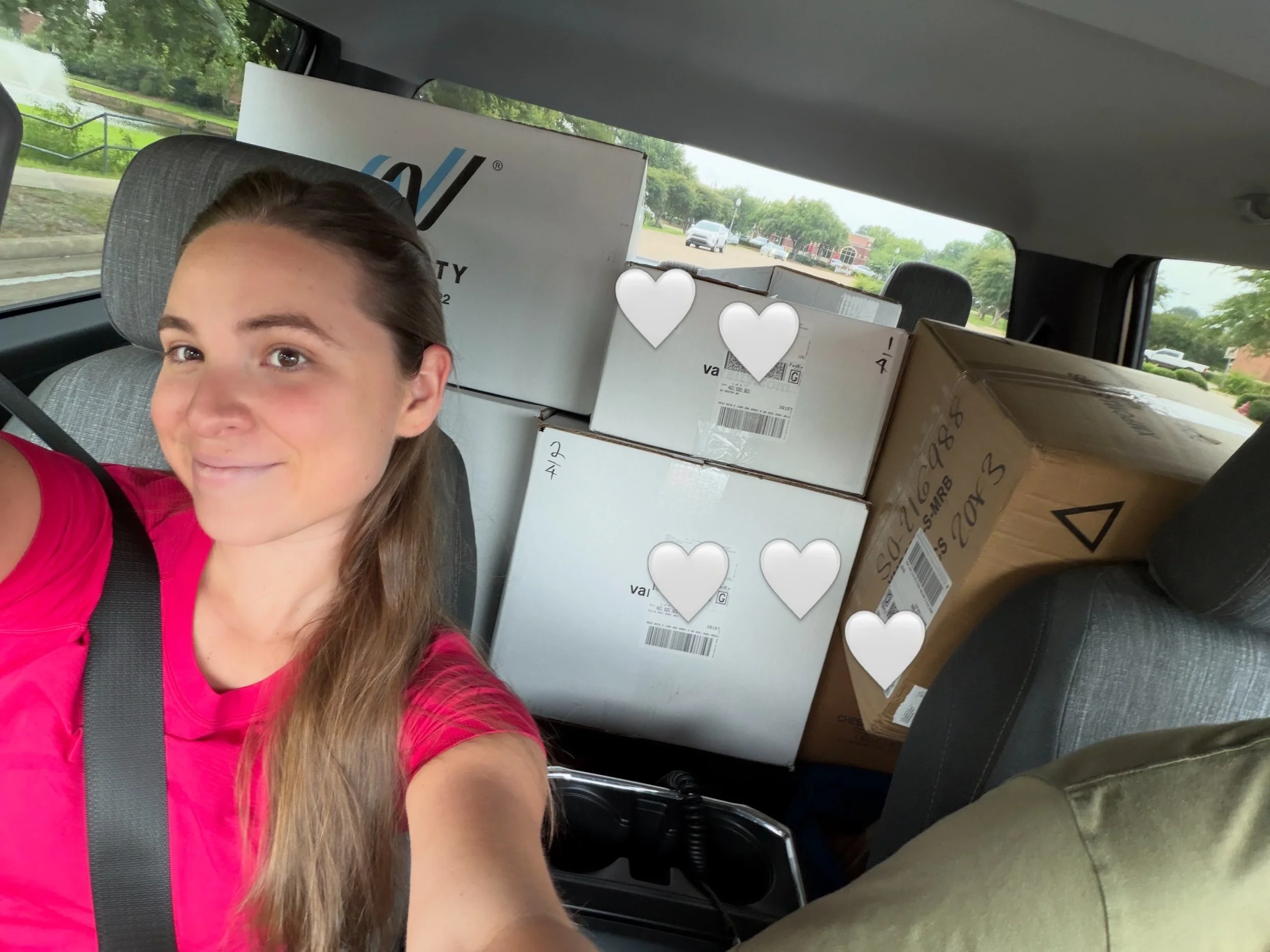 the past week!! in photos!! 📦💗🧋🥑🫶