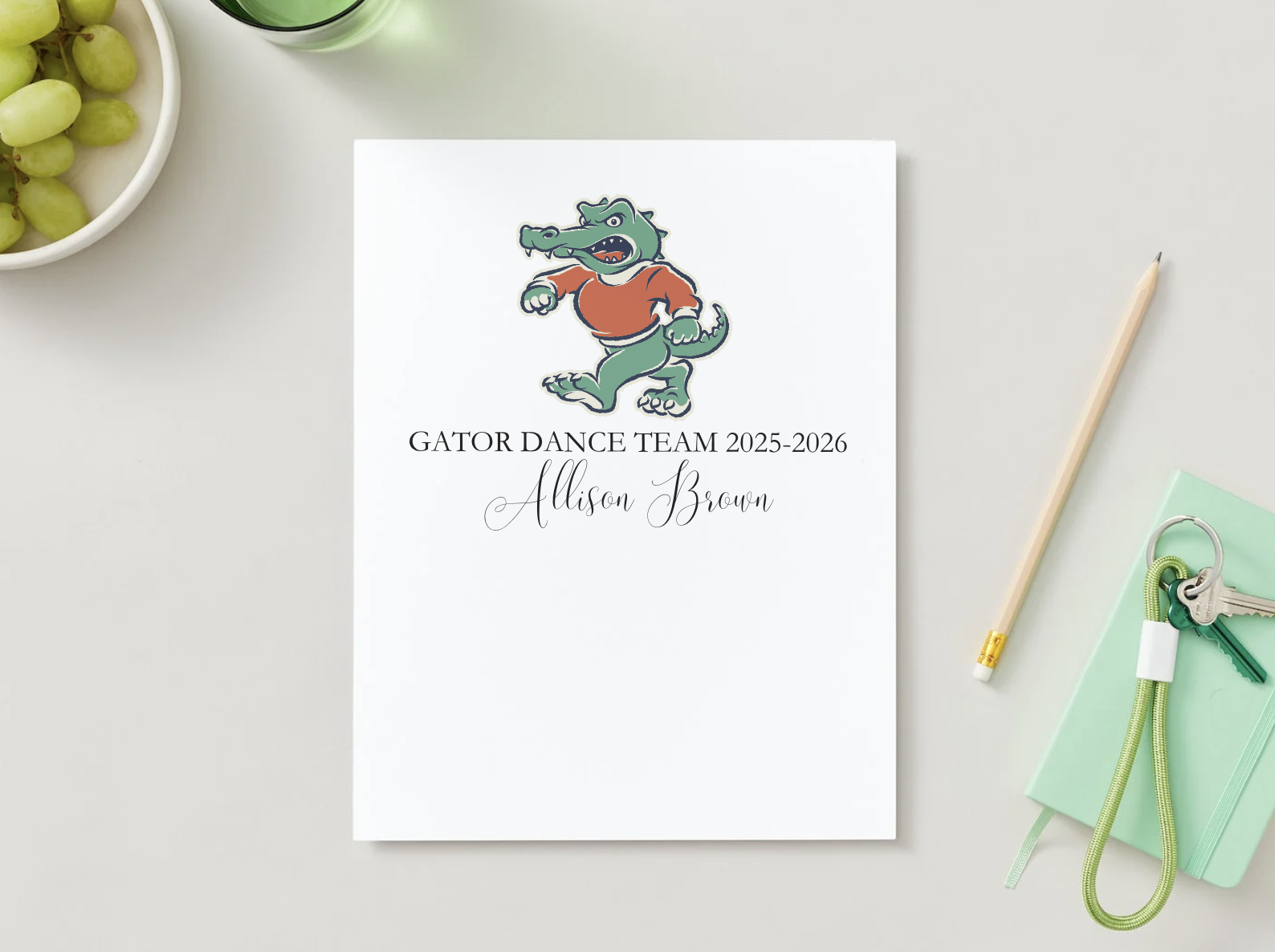 Customized Team Book Cover