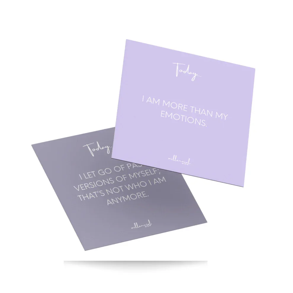 Daily Affirmation Shower Cards