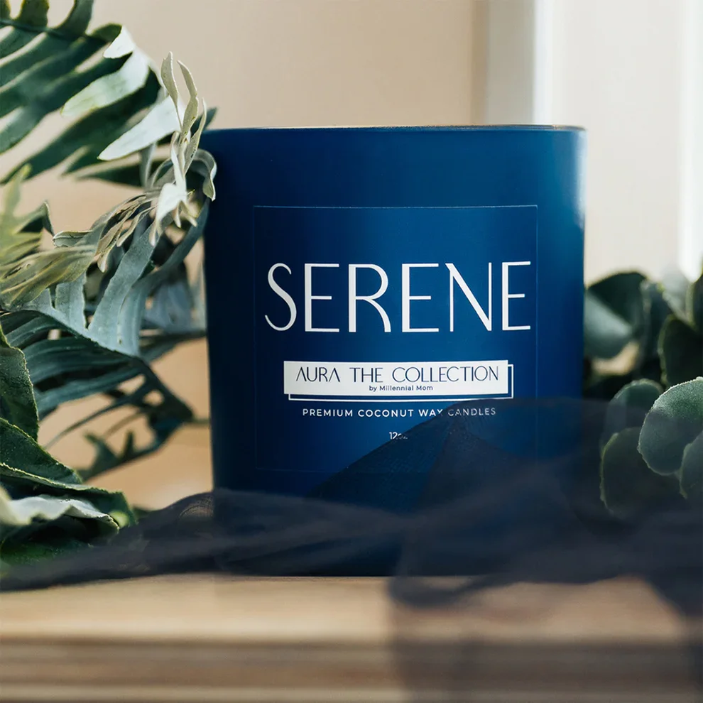 SERENE Premium Coconut Wax Candle