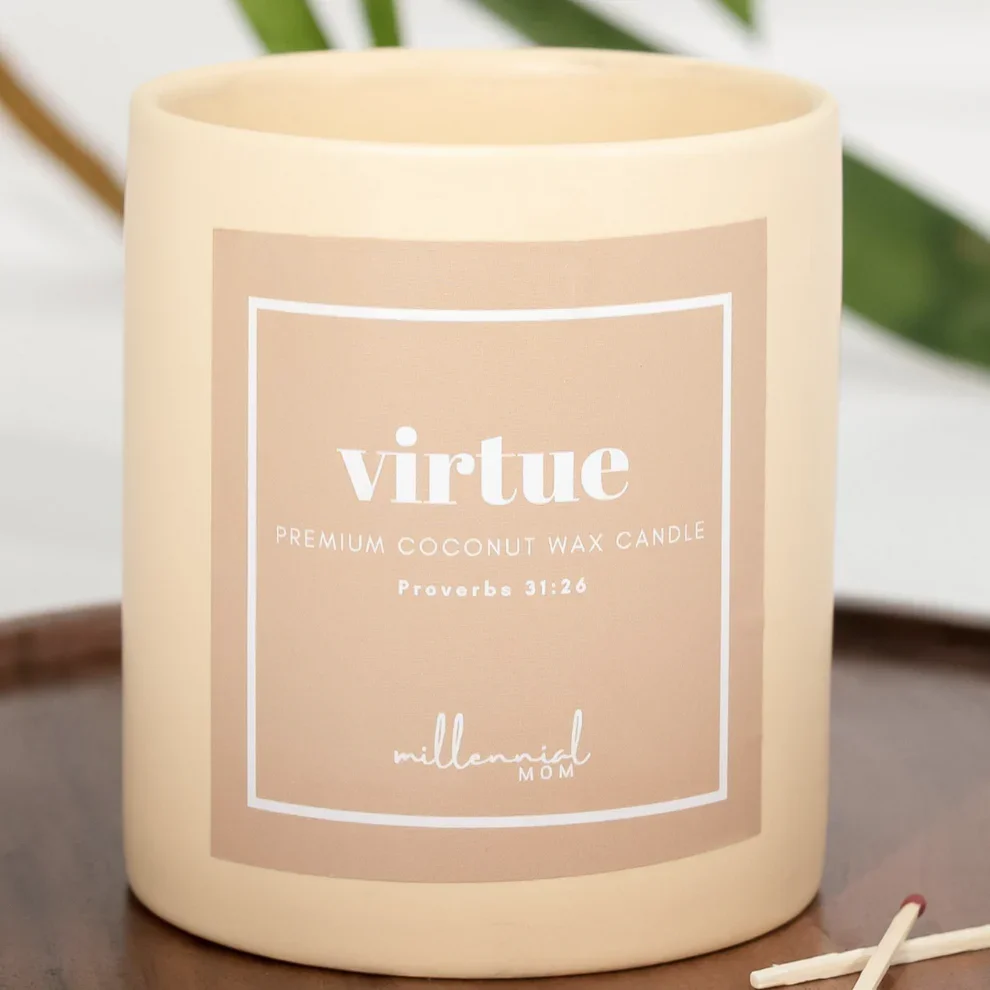 Virtue Premium Coconut Wax Candle