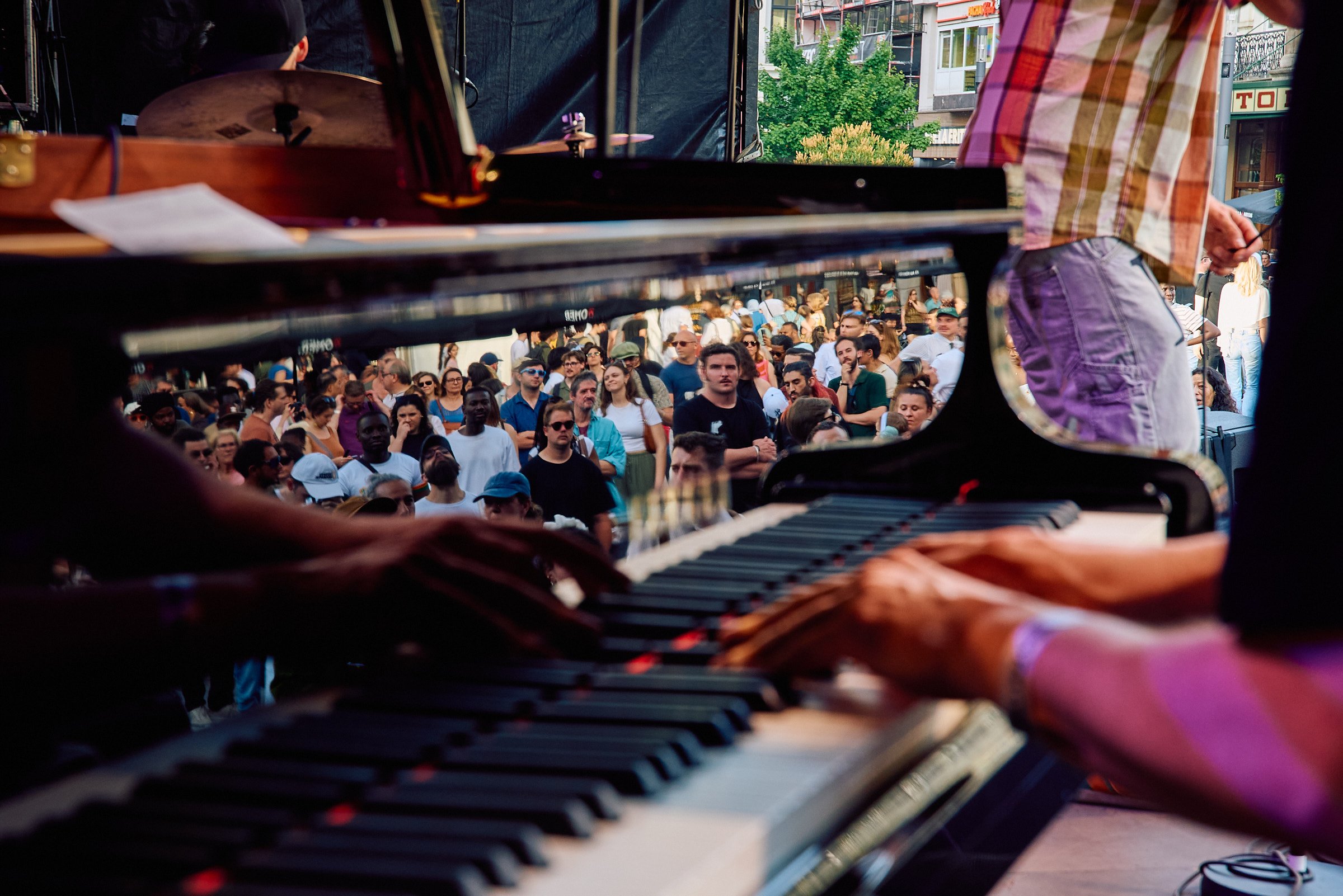 Martin's hands and the crowd.jpg