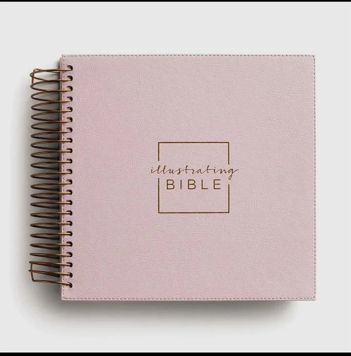 Illustrating Bible NIV: Spiral Bound Bible Journal