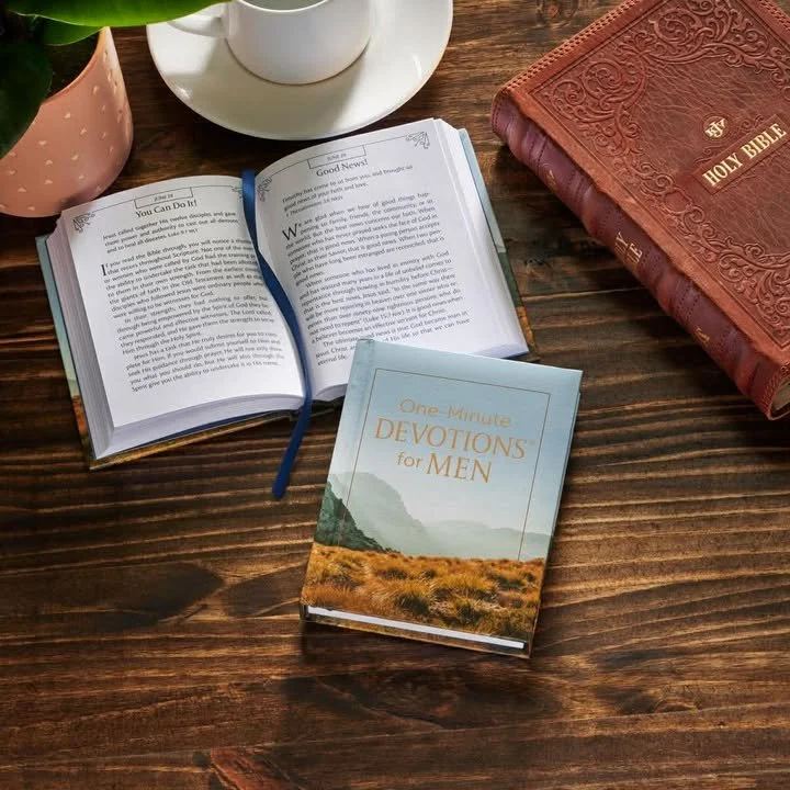 One Minute Devotion for Men Hardcover