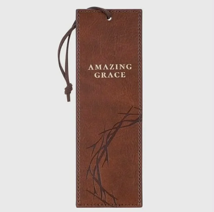 Isa. 53:5 Faux Leather Crown of Thorns Bookmark