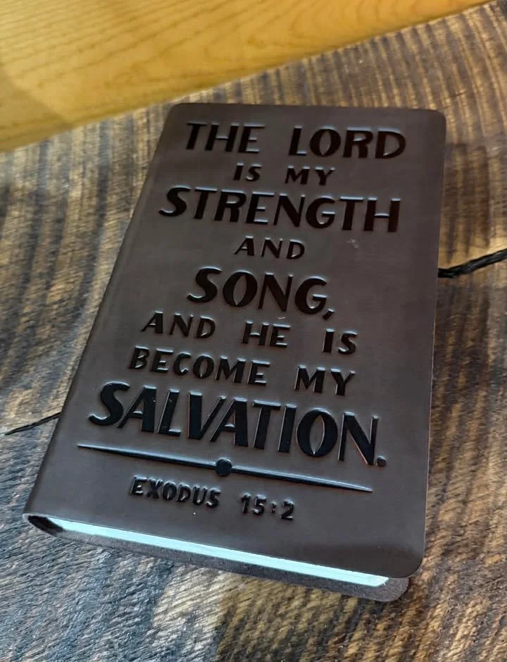 KJV personal size Genuine Leather Verse Art Reference Bible