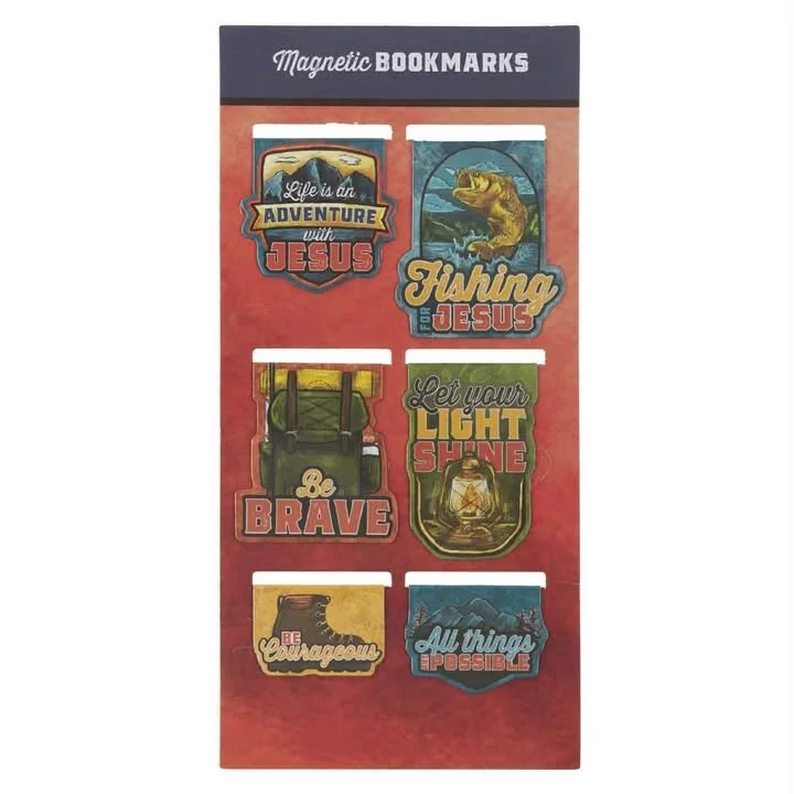 Magnetic Bookmark Set Adventure with Jesus Ps. 16:11