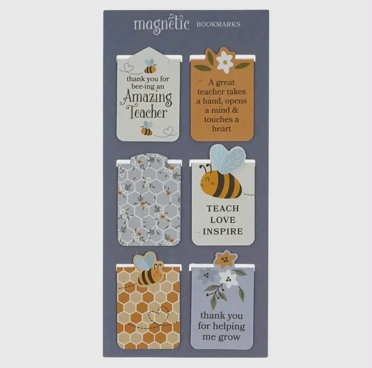 Magnetic Bookmark Set Amazing Teacher