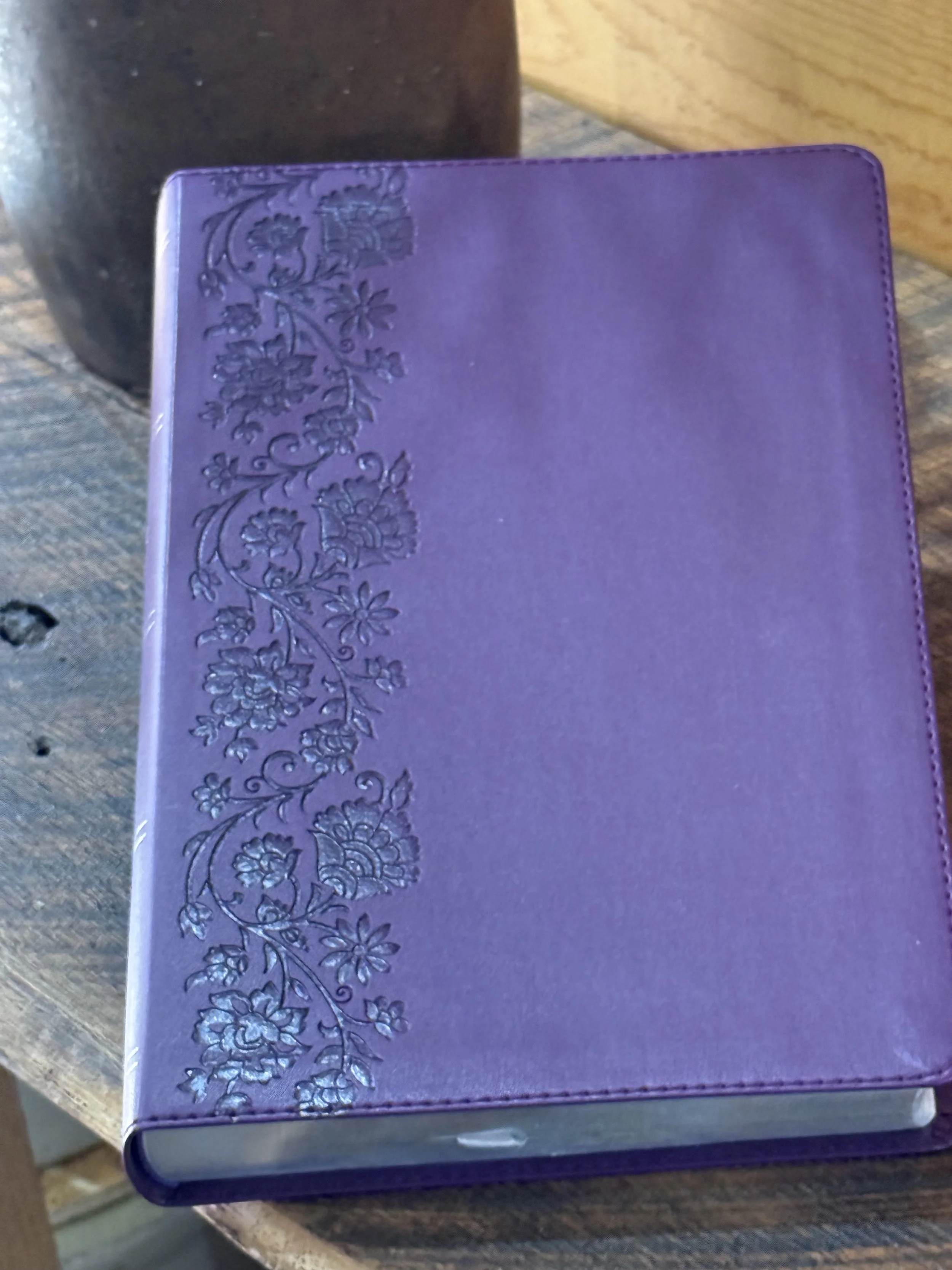 KJV Giant Print Reference Bible ~Purple