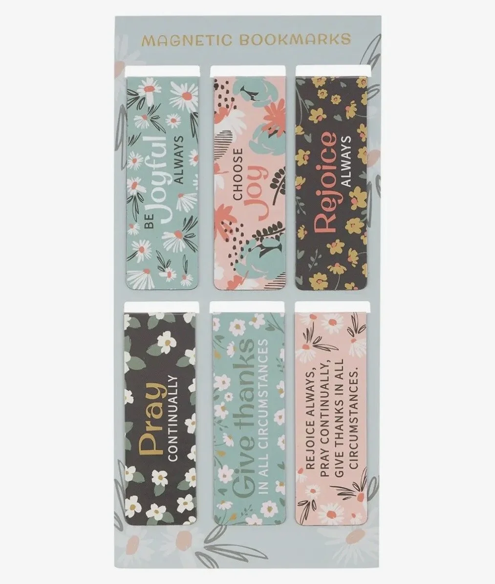 Magnetic Bookmark Set Joy Mint