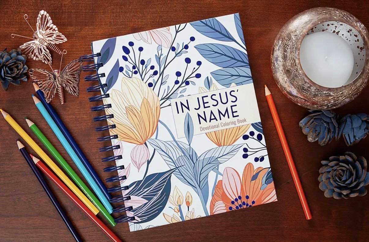 Devotional Coloring Book~In Jesus’ Name