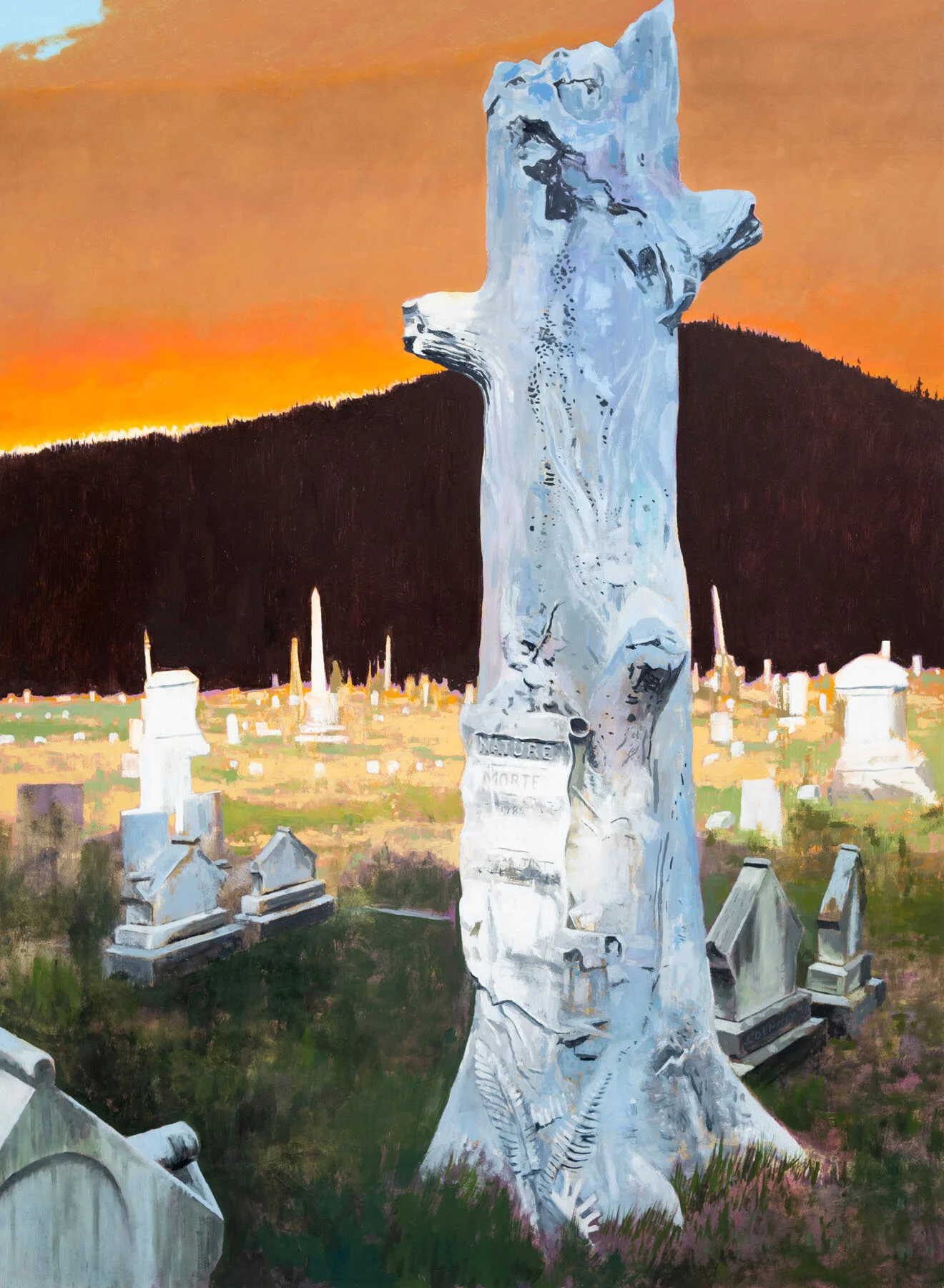 NATURE MORTE, oil on panel, 30 x 22"