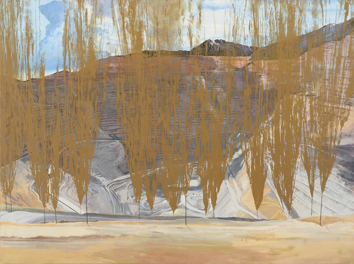 UP, oil on canvas, 36 x 48"