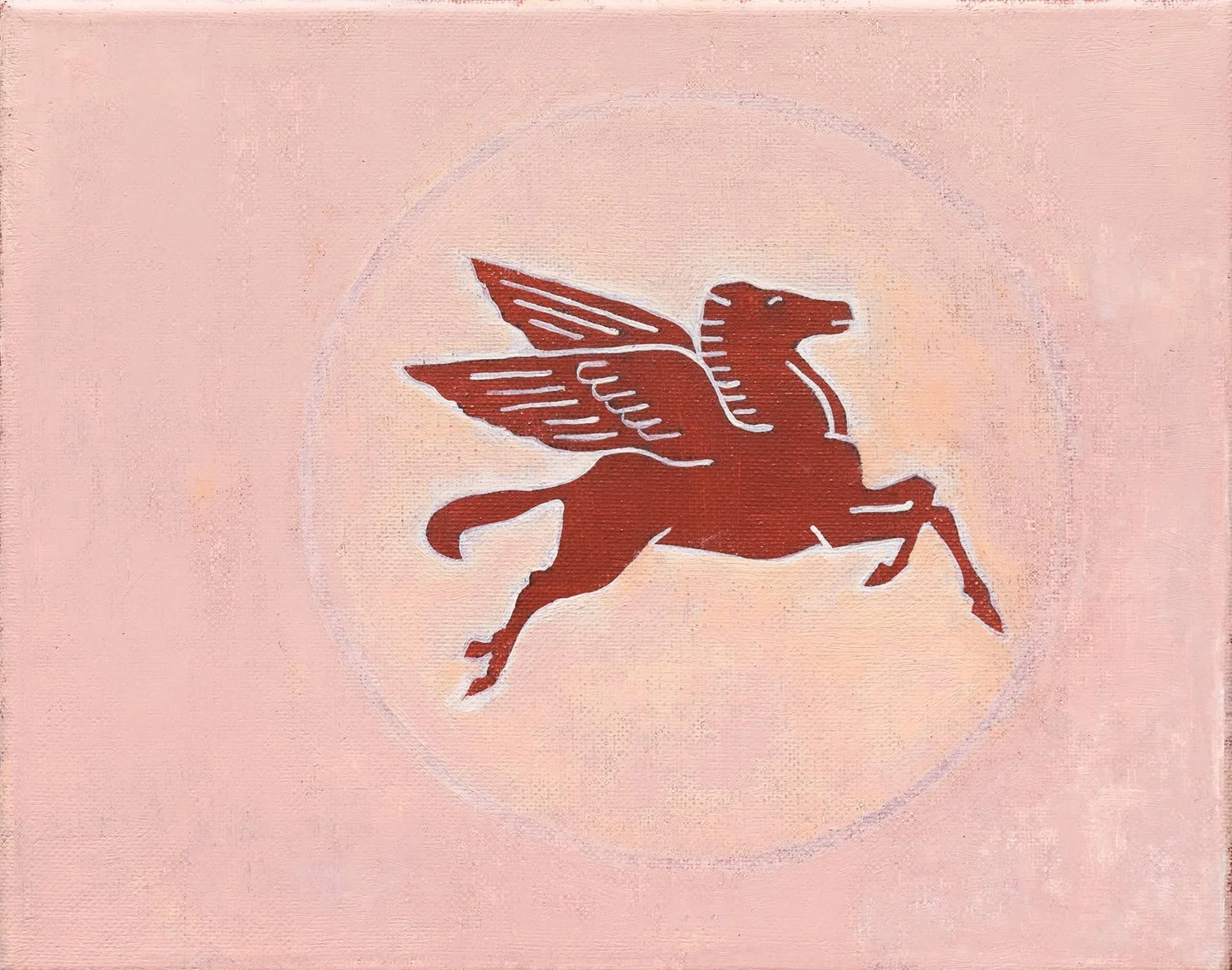 ONE, oil on canvas, 8 x 10"