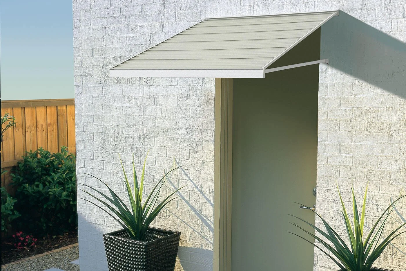 Bahama Fixed Metal Awning