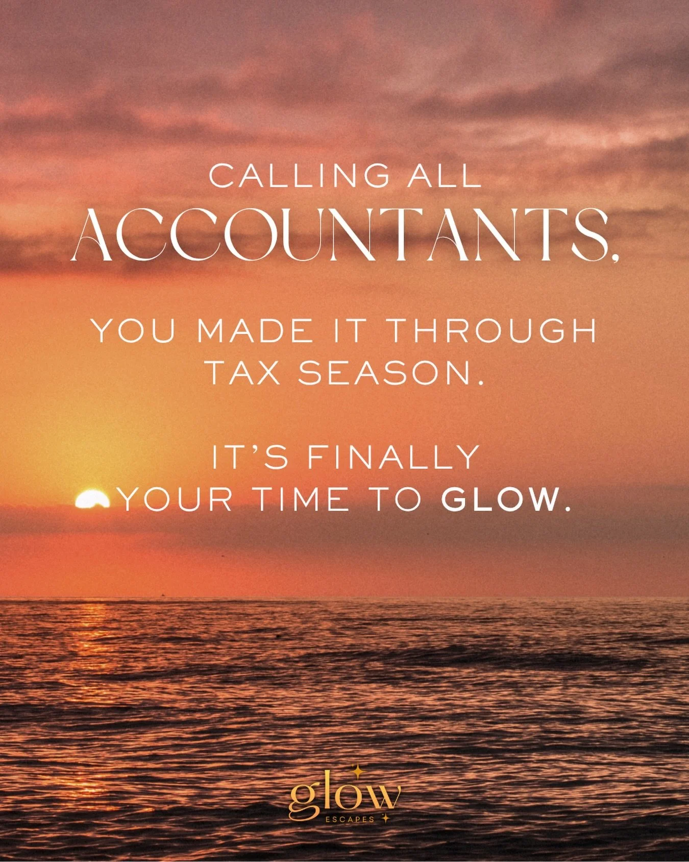 And everyone else dm us to book a trip with your tax return funds!

#glowescapes #luxurytravel #taxseason #accountants #traveloften