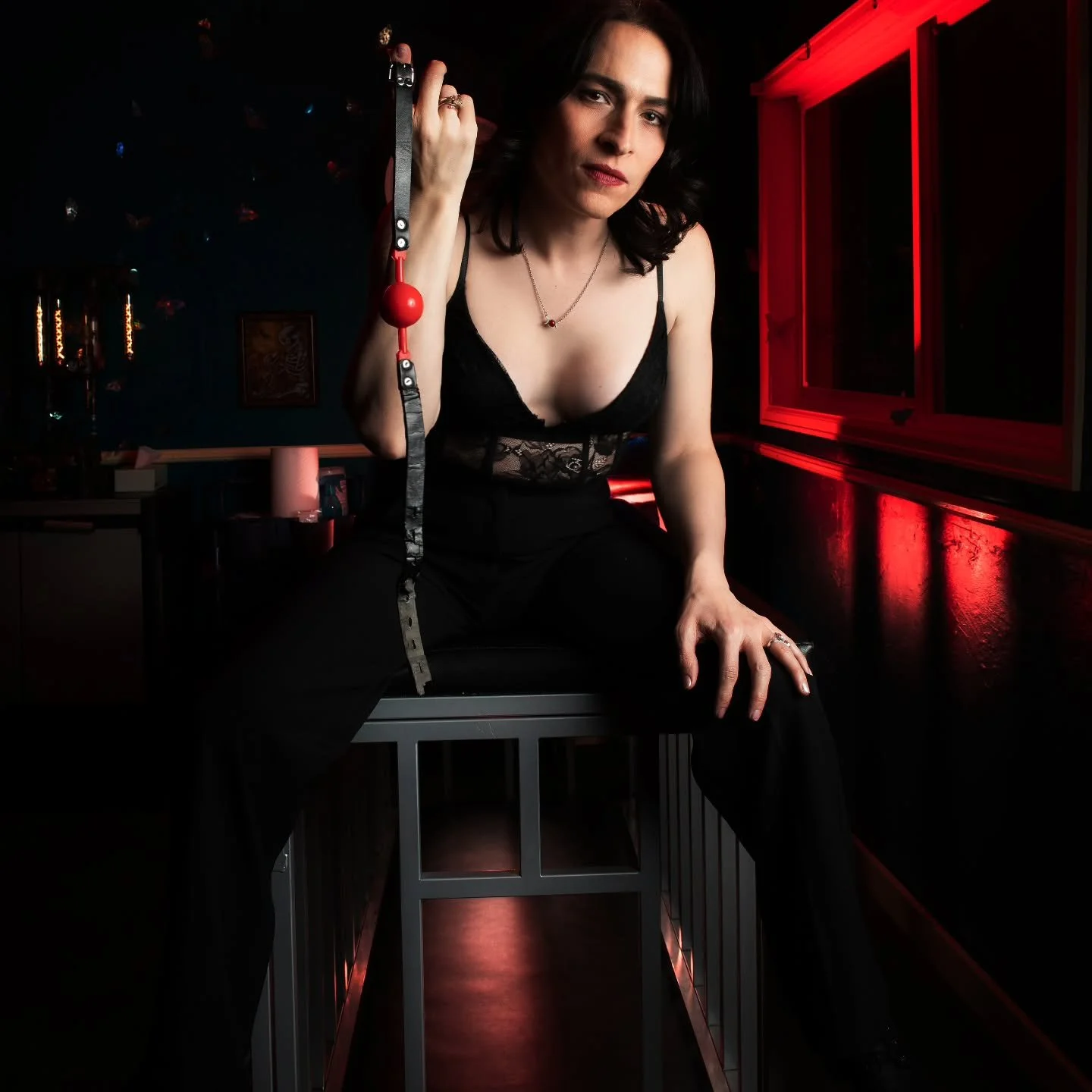 You're trying too hard. Stop talking and get in the cage.