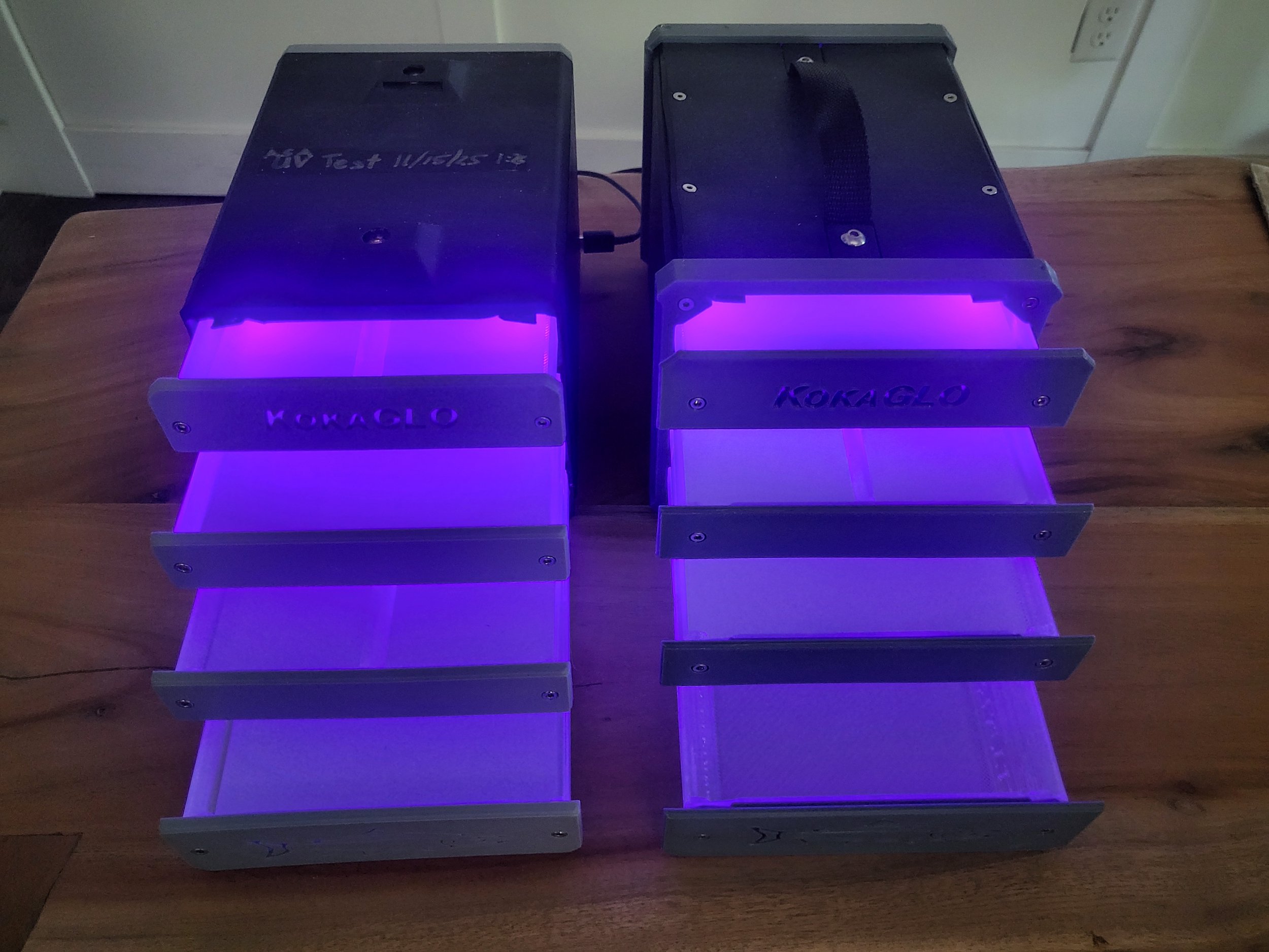 Development units used for reliability and torture testing