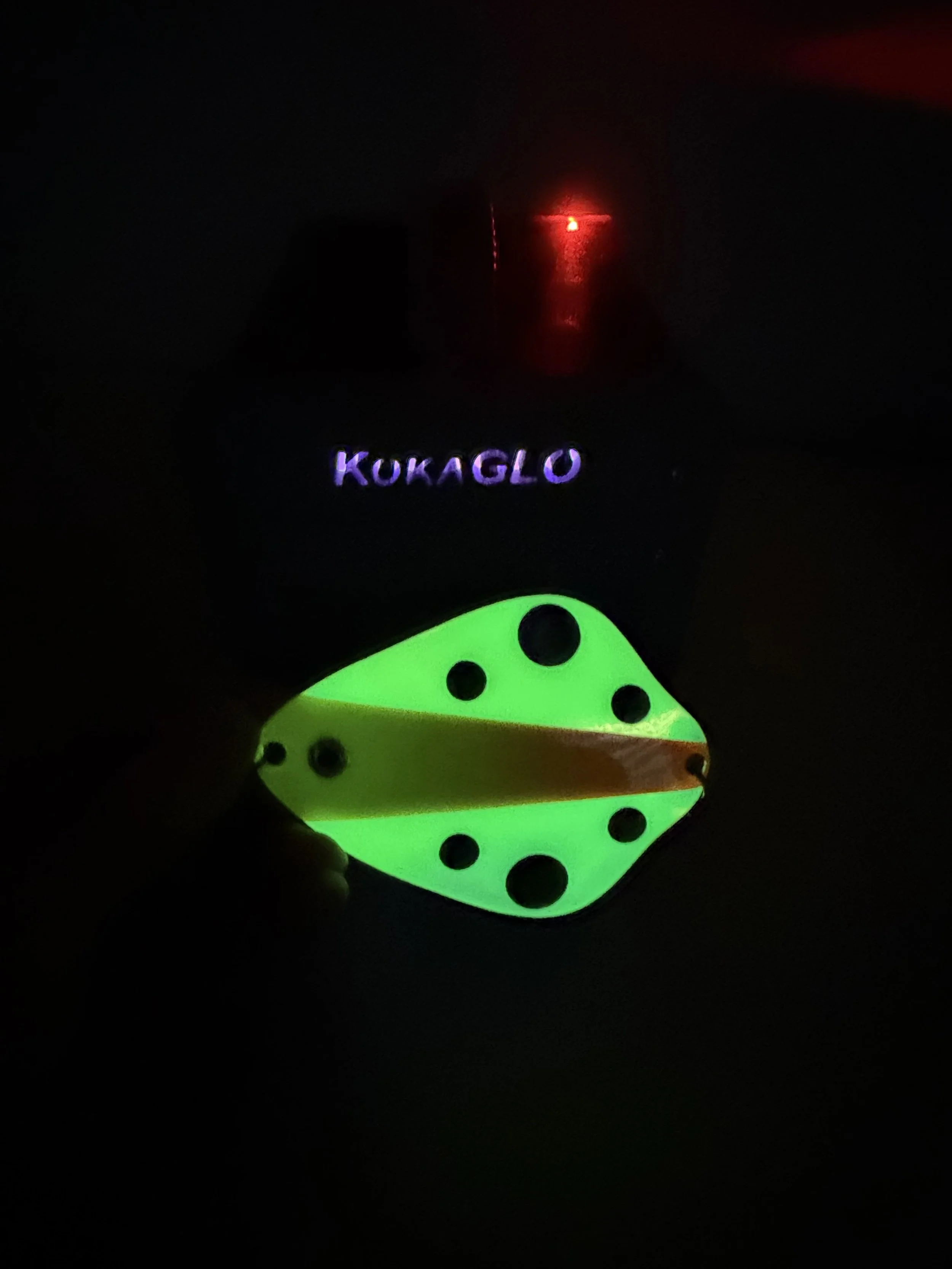 fishing UV glow