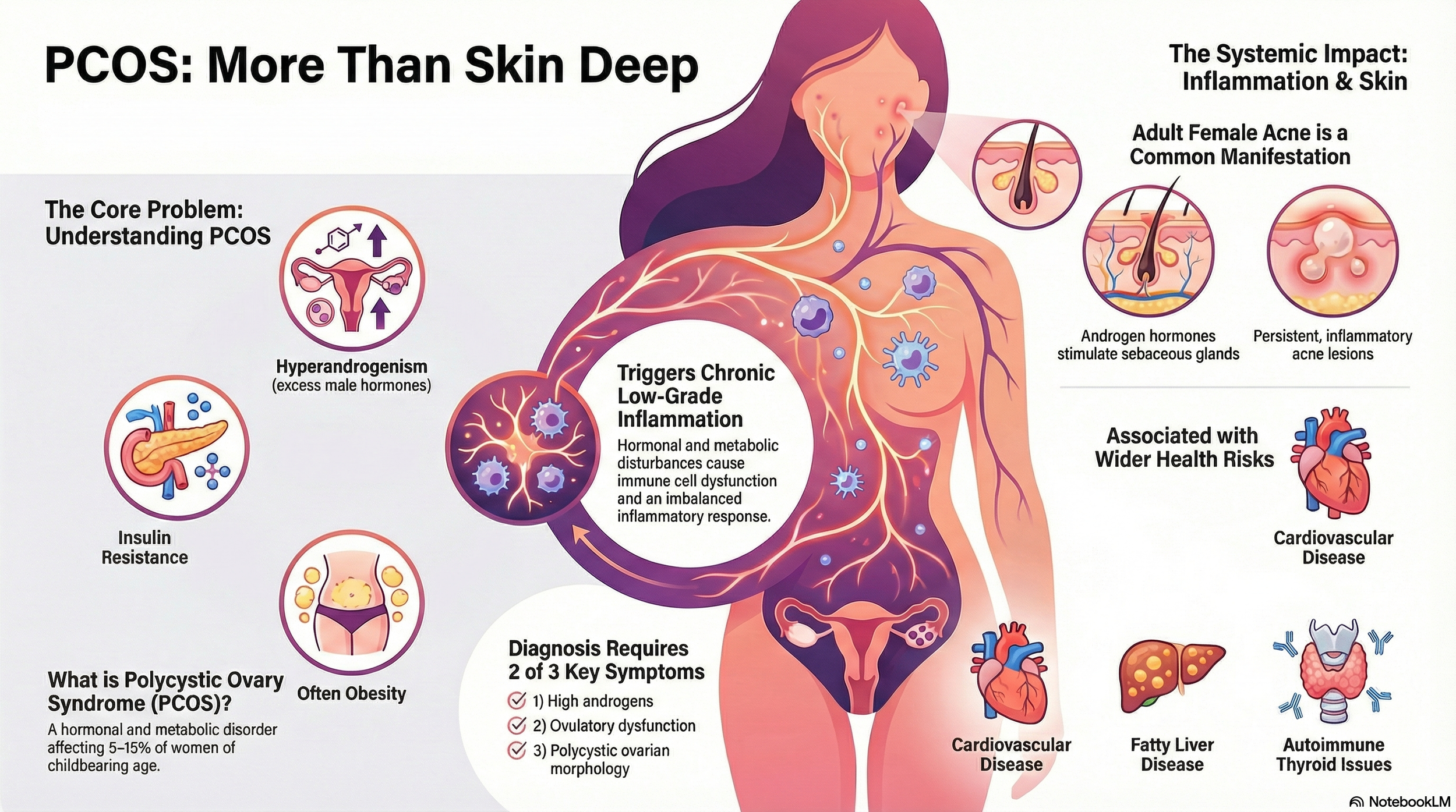 The Surprising Link Between PCOS, Acne, and Inflammation