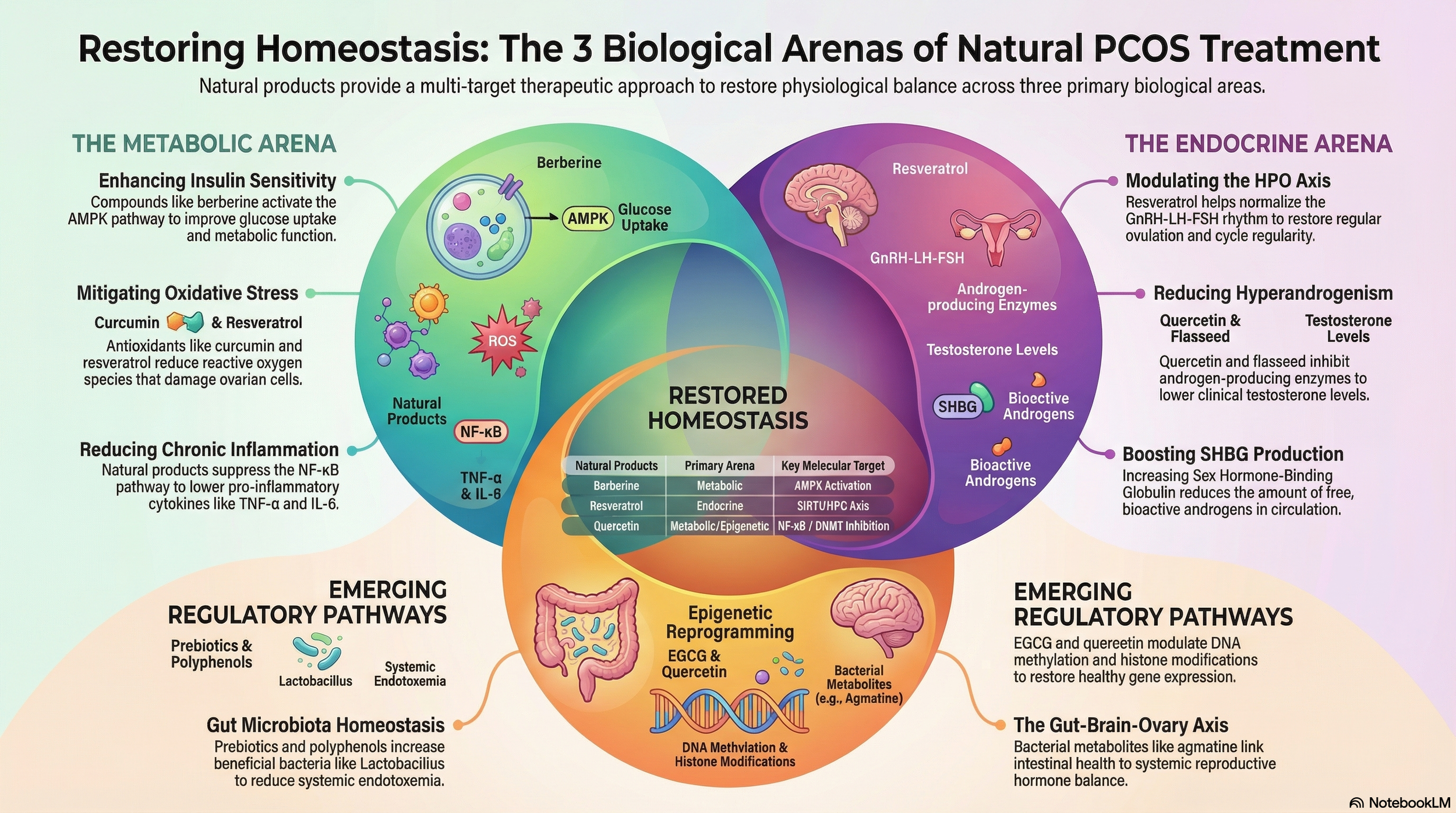 Root Causes, Root Remedies: How Natural Compounds Target PCOS at Its Source