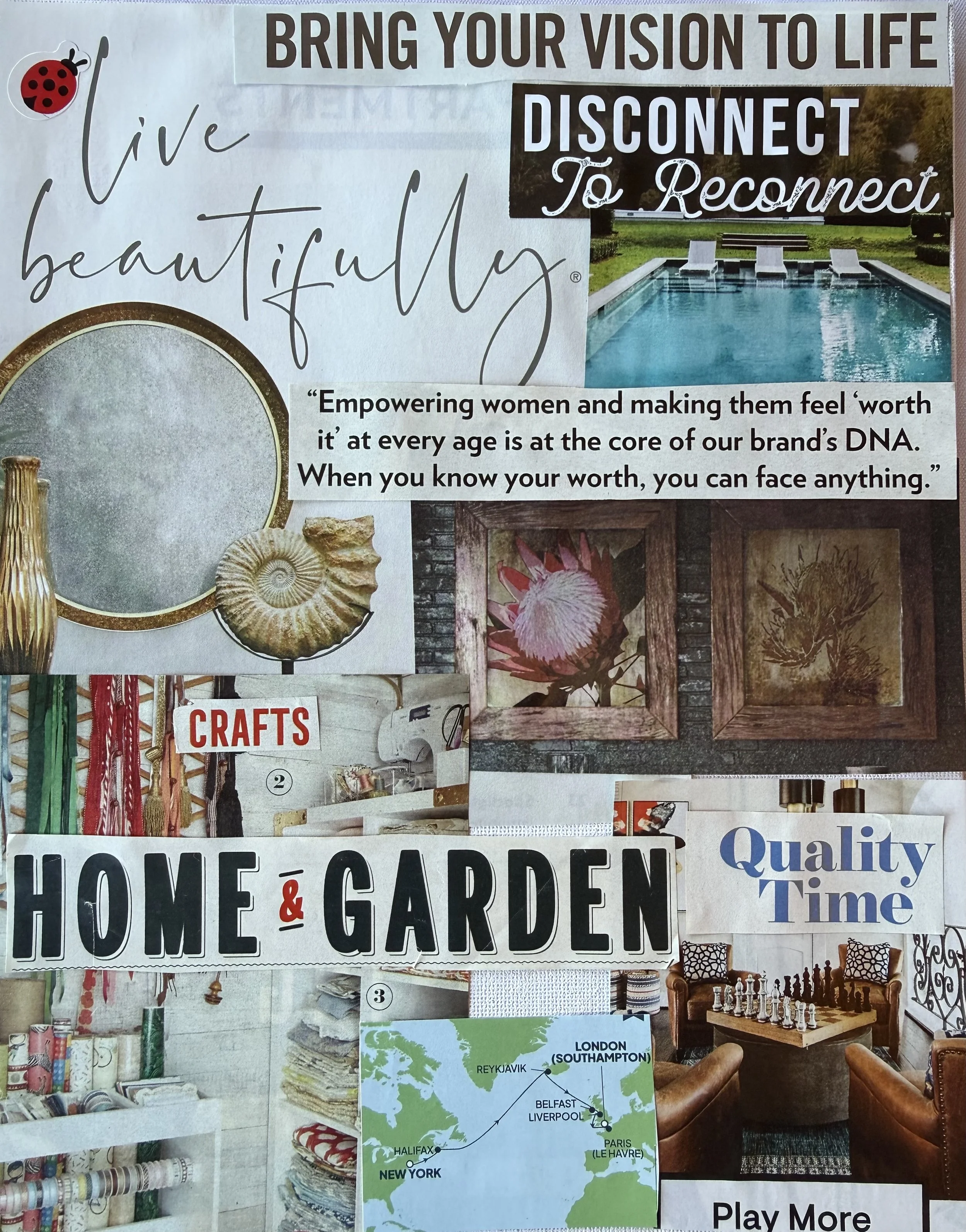 Schedule a Vision Board workshop