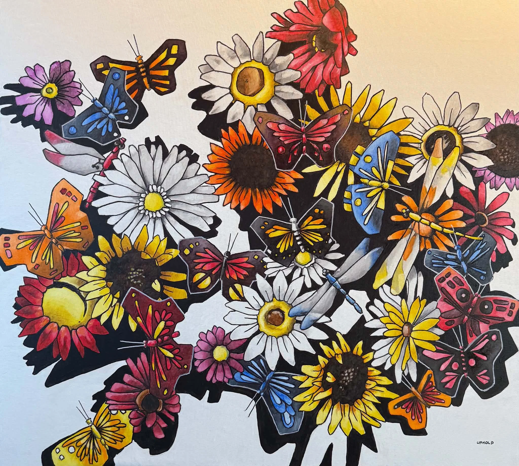 Inside AJ Uphold's bold new show at The Lyon Gallery
