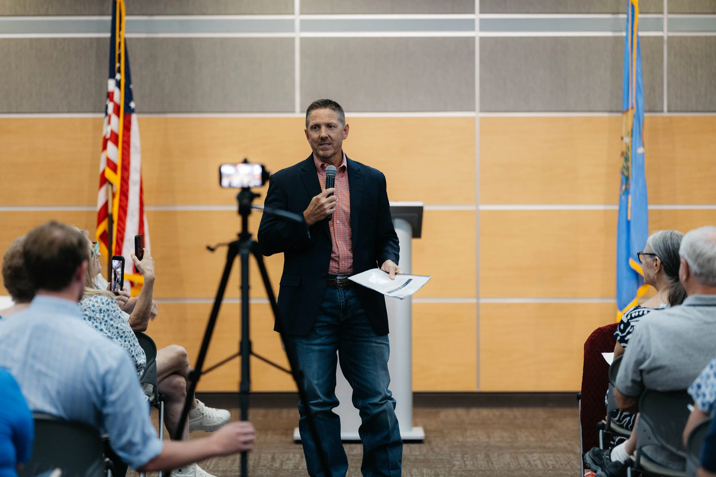 Why Josh Brecheen keeps holding town halls when other lawmakers have backed away