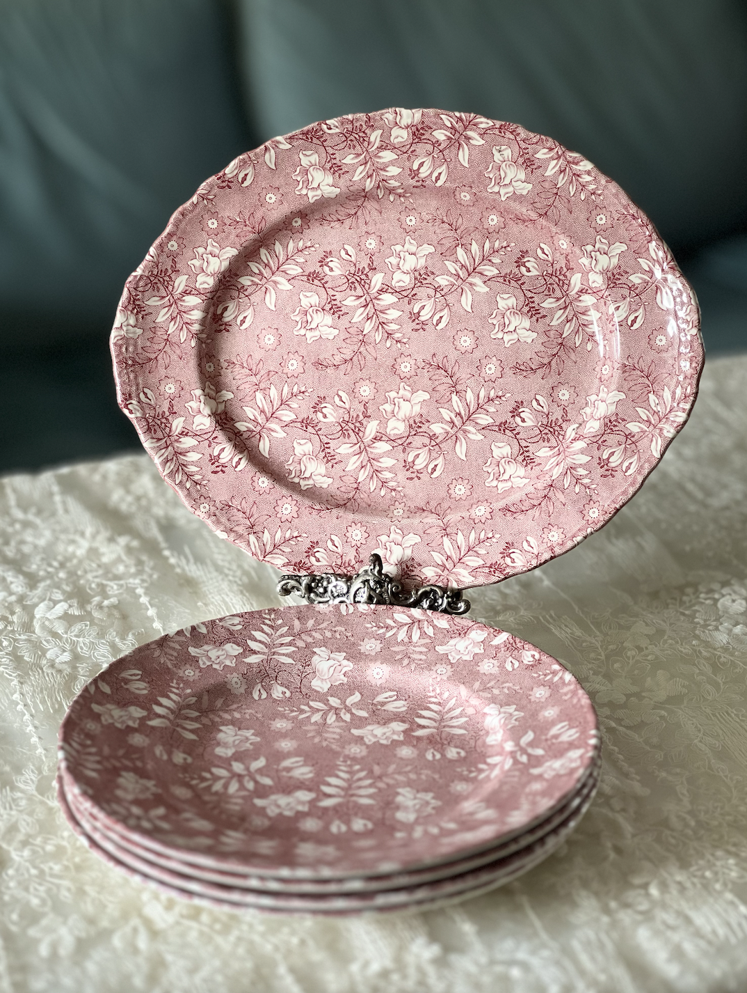 Royal Tudor Ware Velvet Pink Transferware | Grindley of Stoke