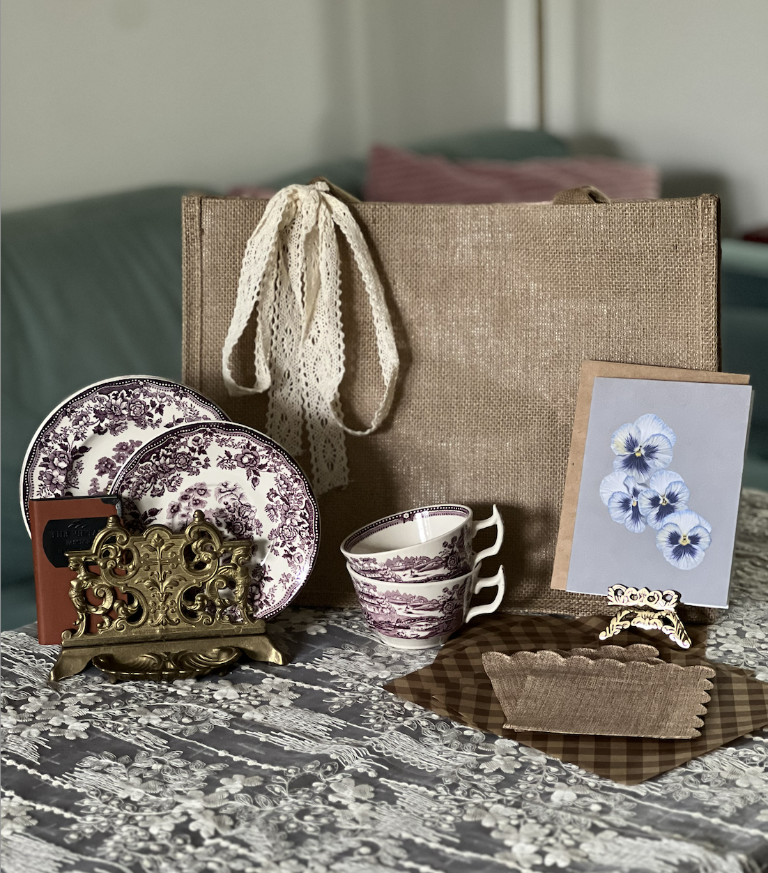 Curated Tea Service for Two | Secret Garden Collection