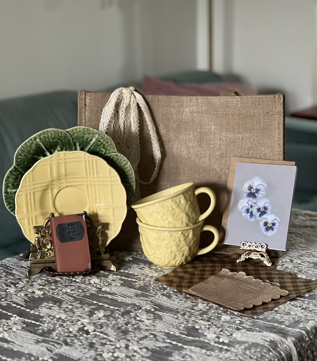 Curated Tea Service for Two | La Dolce Tavola Collection