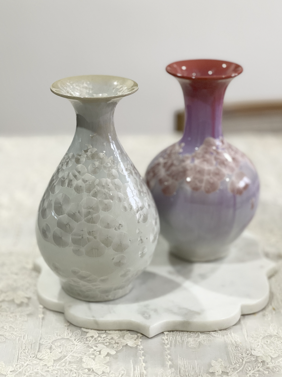 Jingdezhen Porcelain Crystalline Glaze Vases