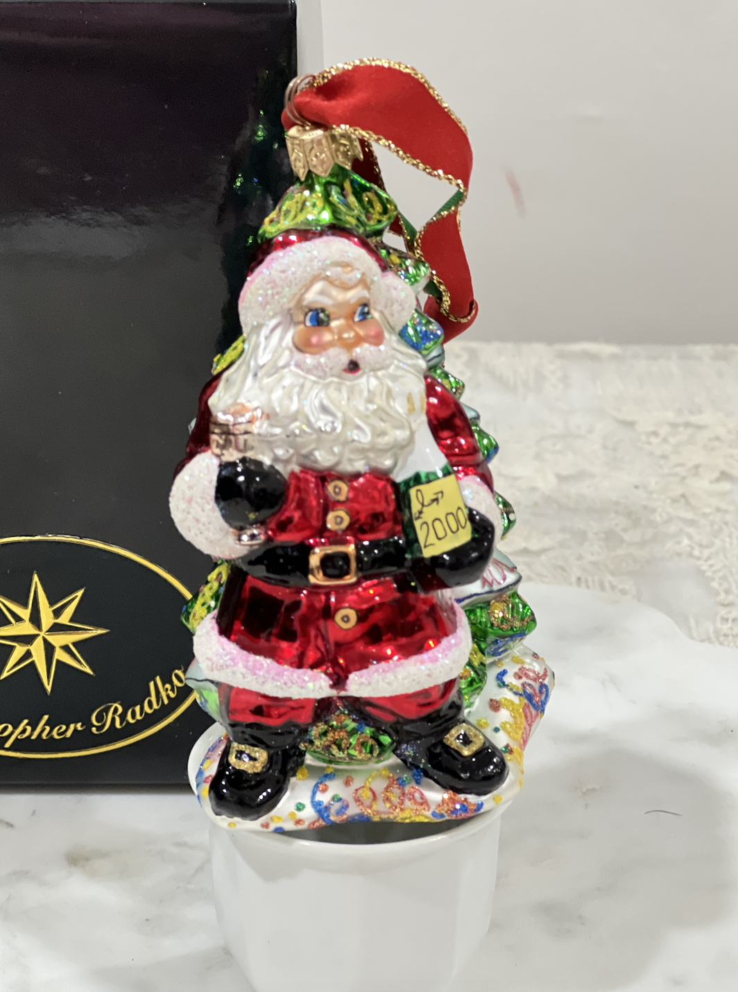 Christopher Radko Glass Christmas Ornaments