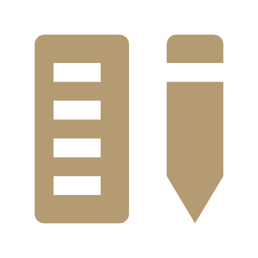 pen and ruler clipart