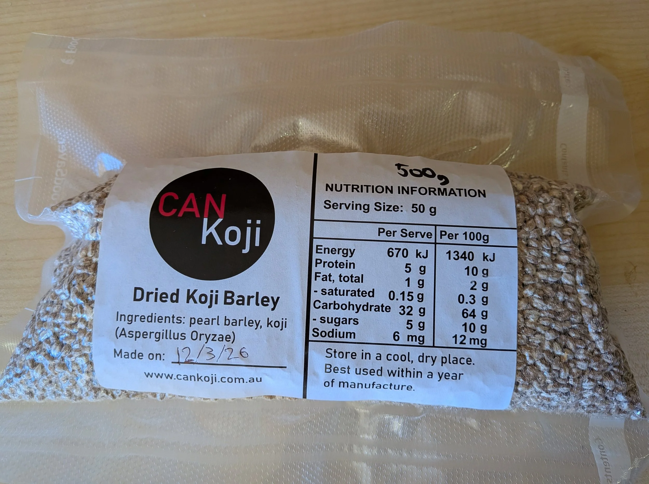 Dried Barley Koji