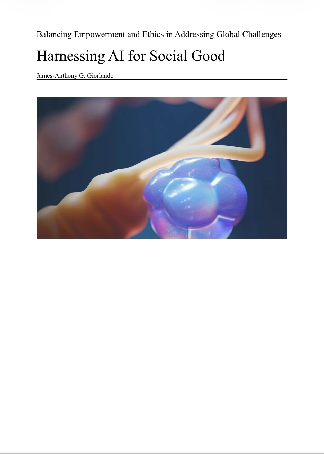 Harnessing AI for Social Good