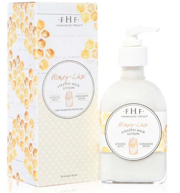 Honey-Chai Steeped Milk Lotion Pump Top - 8 oz