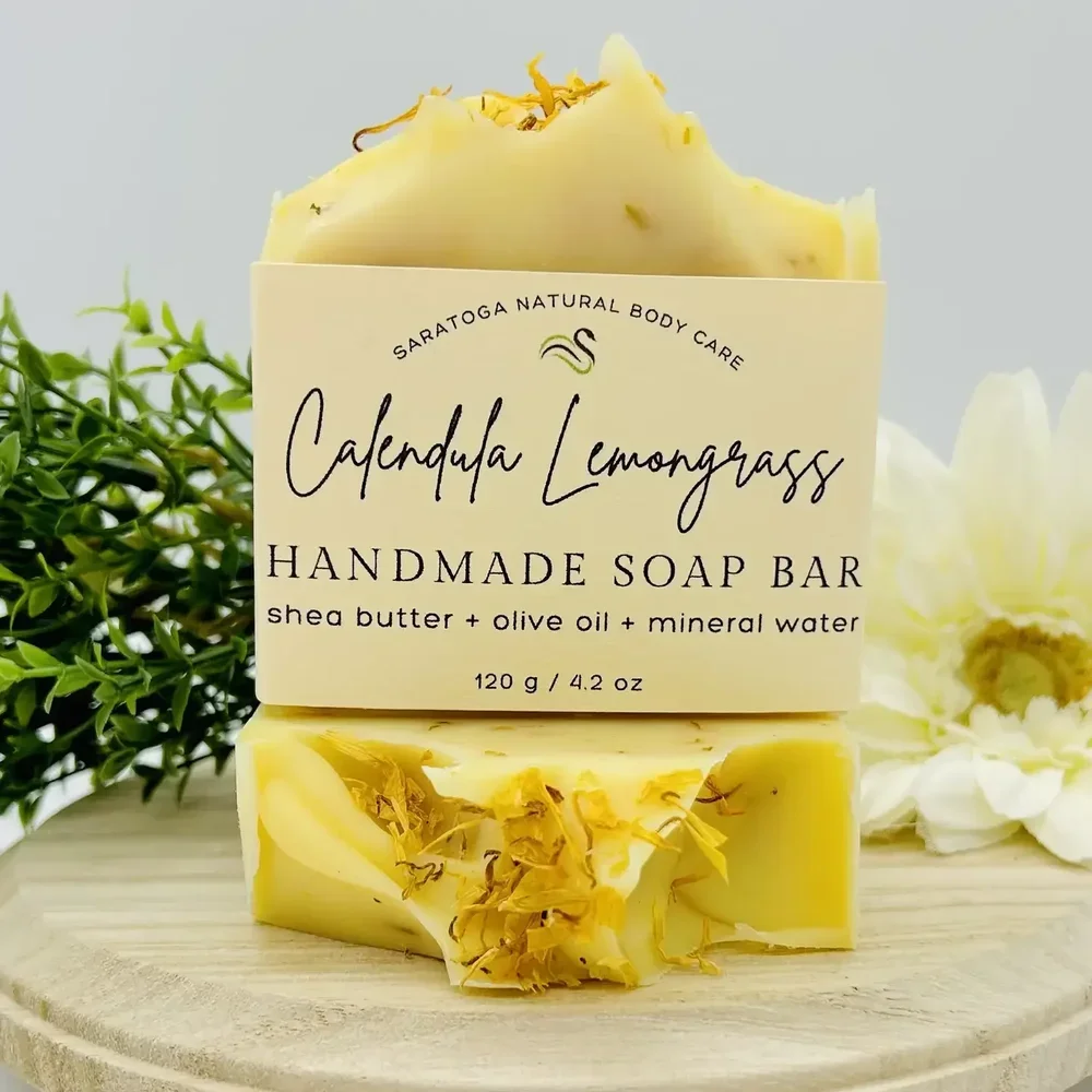 Handmade Soap Bar (Calendula Lemongrass)