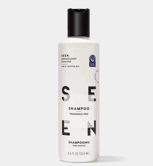 SEEN Acne Safe Shampoo, Fragrance Free (8.6 oz)