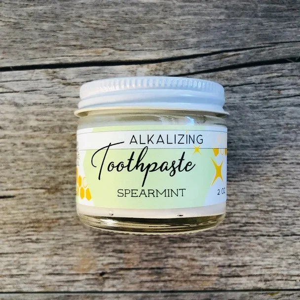 Natural Alkalizing Toothpaste (Spearmint)