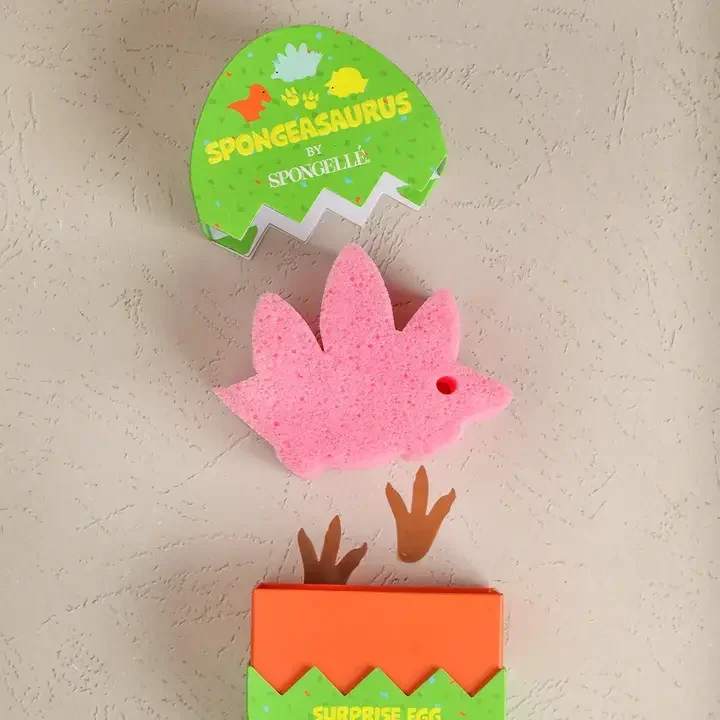 Spongelle Stegosaurus | Spongeasaurus Dinosaur Buffer