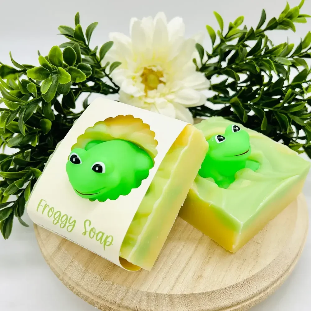 Handmade Soap Bar For Kids (Froggy)