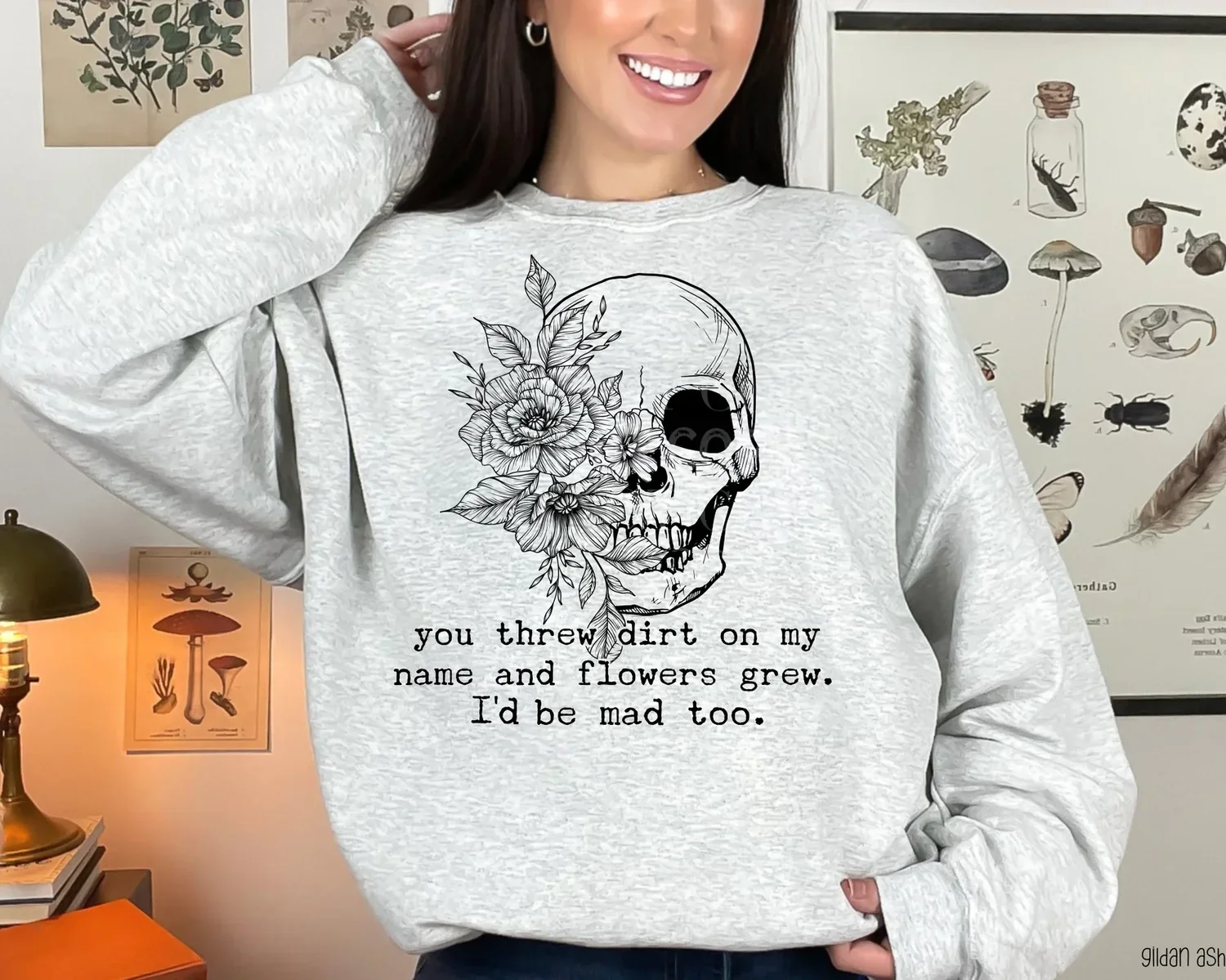 You Threw Dirt On My Name Crewneck