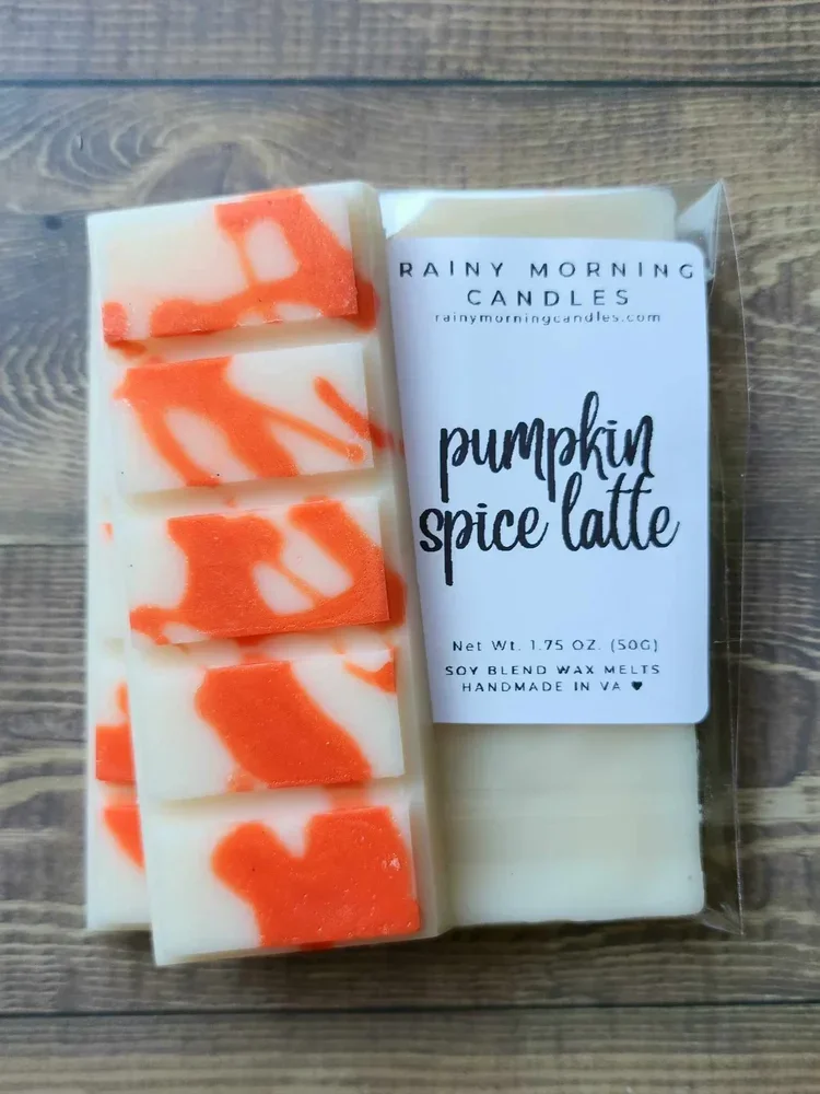 Pumpkin Spice Latte Snap Bar Wax Melts
