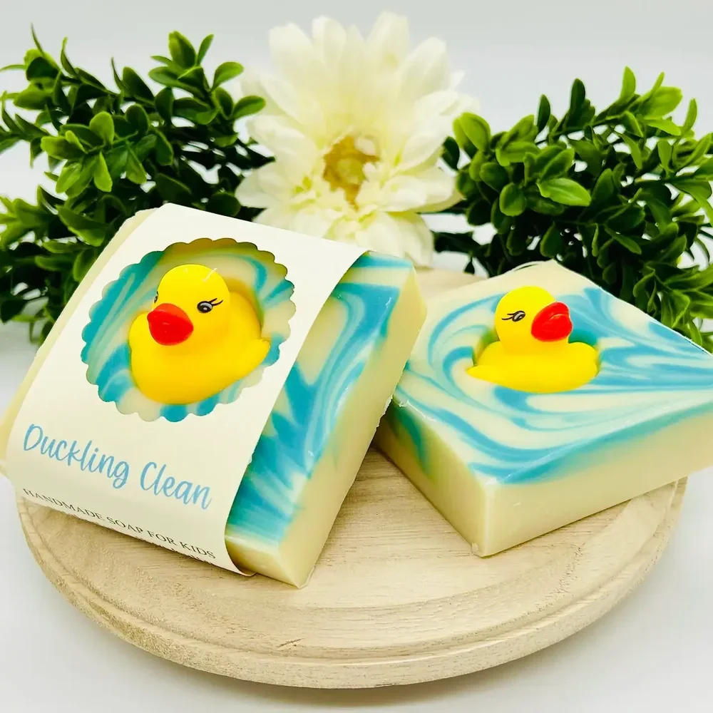 Handmade Soap Bar For Kids (Duckling Clean)