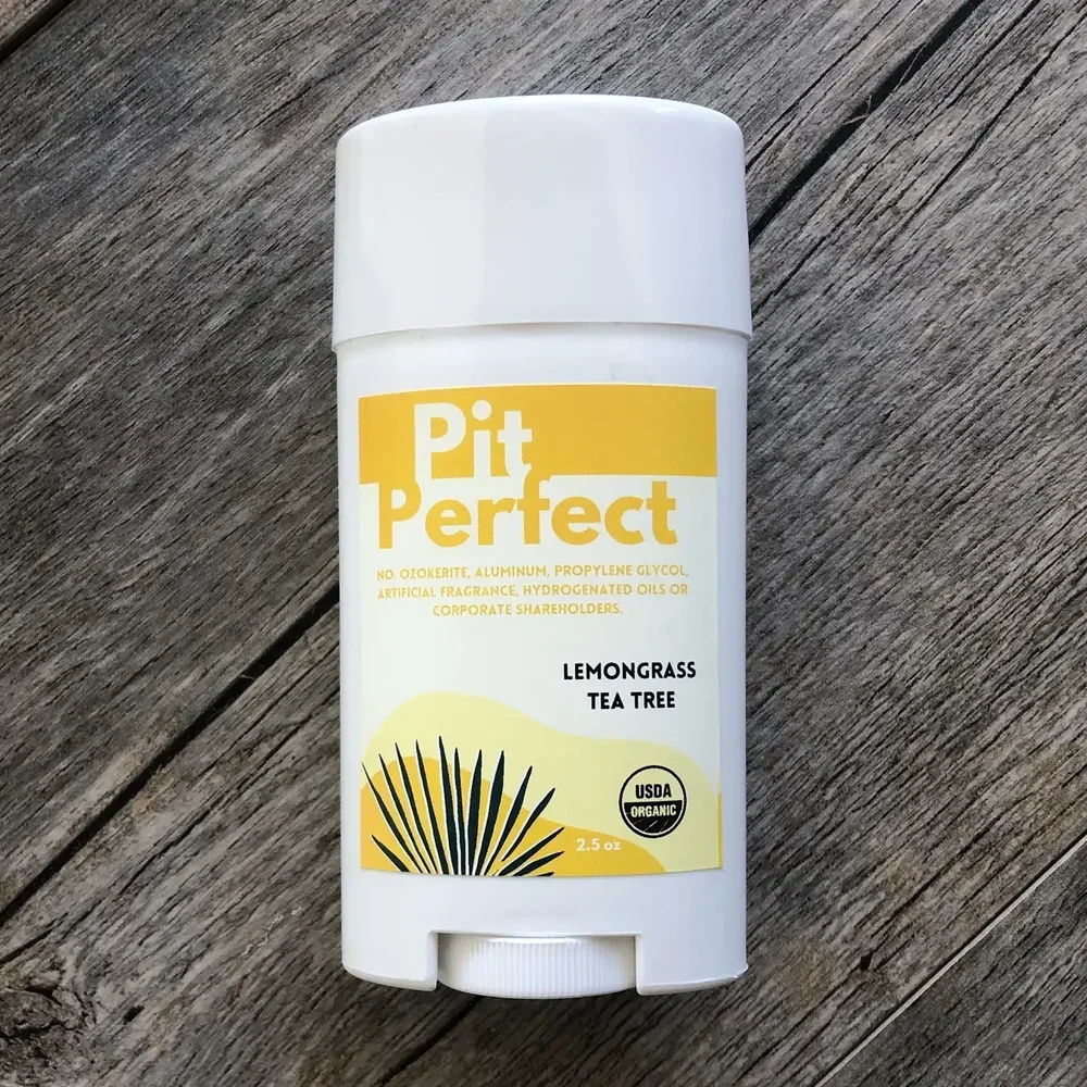 Natural Pit Perfect Organic Deodorant (Lemongrass Tea Tree)