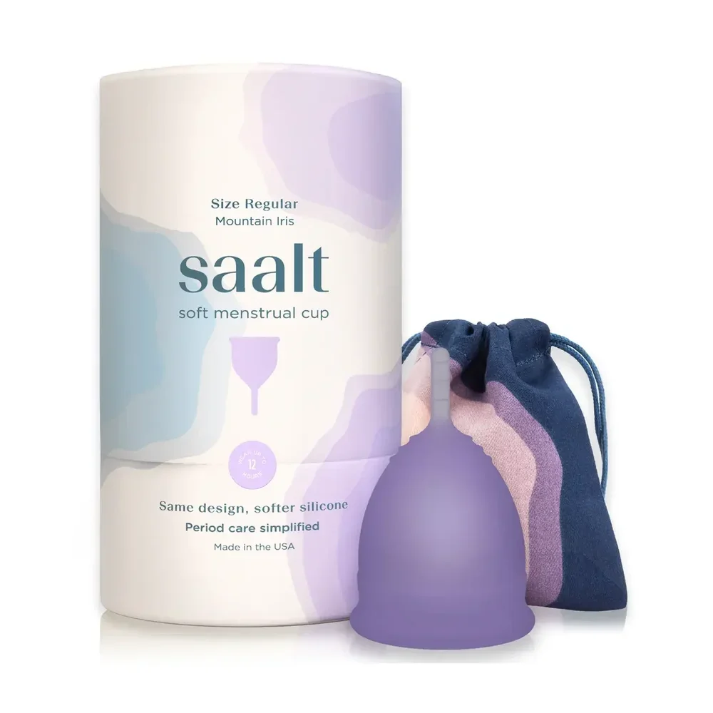 Saalt Soft Cup (Mountain Iris)