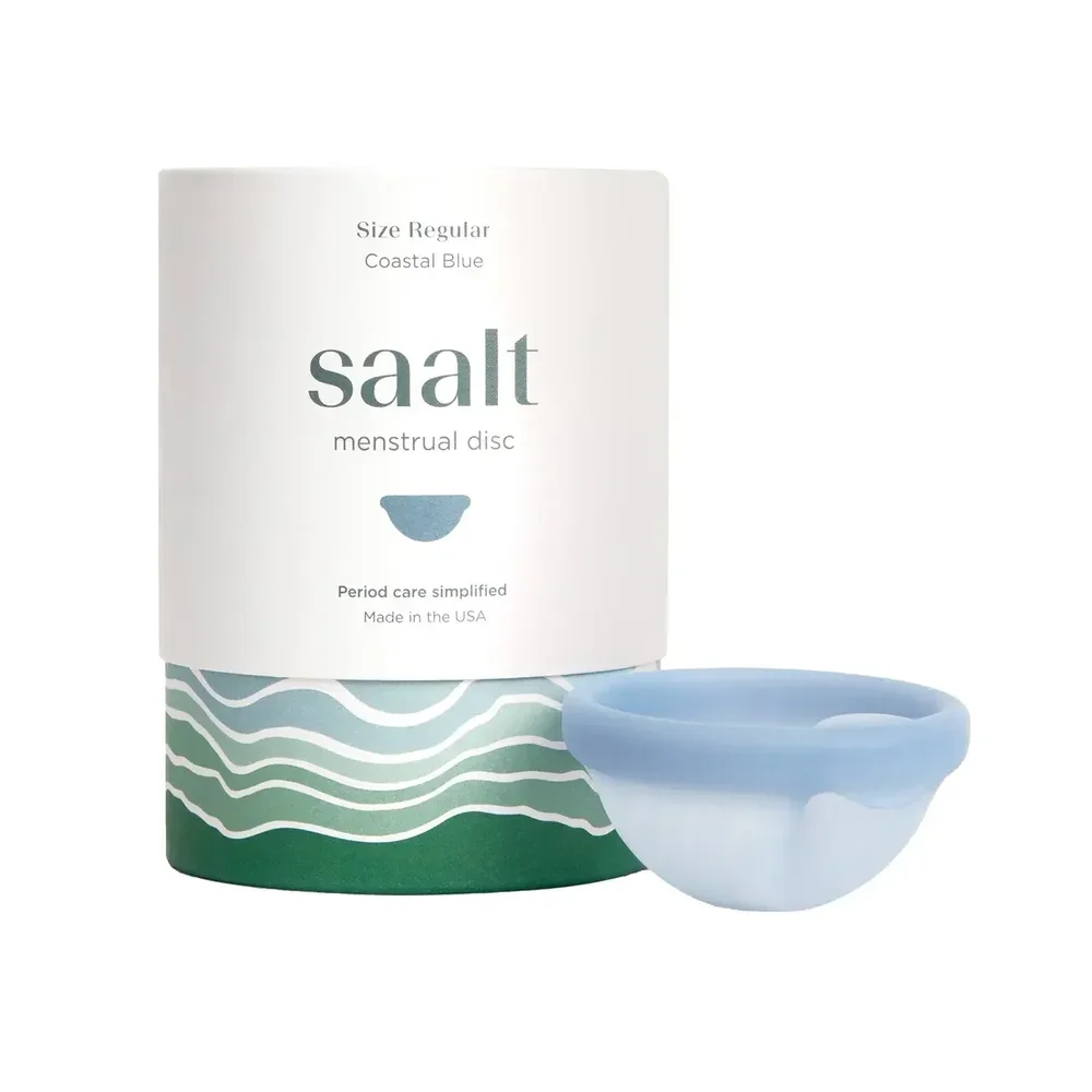Saalt Menstrual Disc (Costal Blue - Regular)