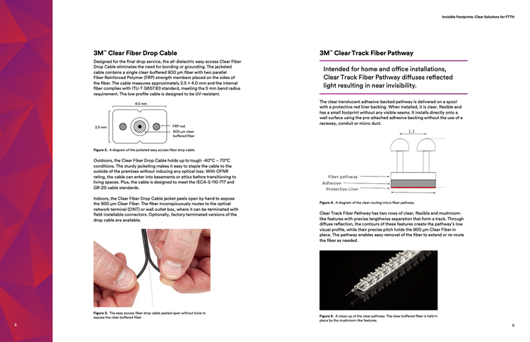 3M product brochure page